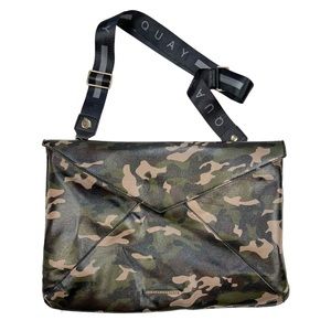 Quay Australia Lightweight Camo Crossbody Laptop Bag